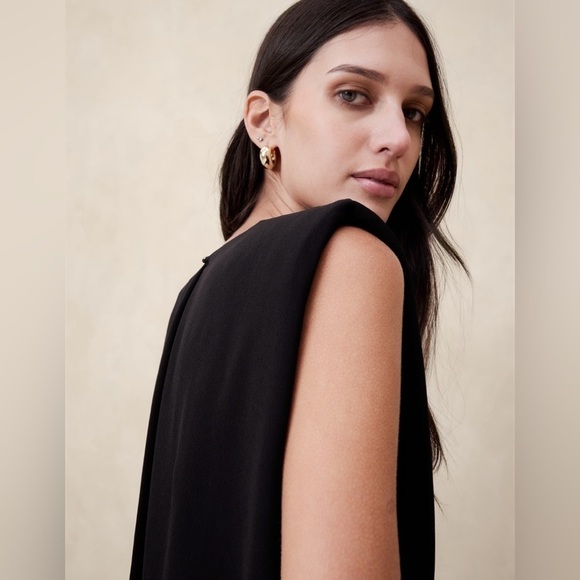 NWT! Banana Republic Mila Strong-Shoulder Mini Dress - Size XL 🦁 - Picture 4 of 6